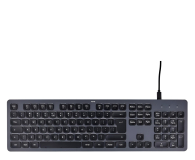 HAMA Klawiatura przewodowa CK-400 czarno-szara - 1331335 - zdjęcie 2